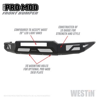 Westin | Bumper- Front - Colorado 2.5L / 2.8L / 3.6L 2015-2020