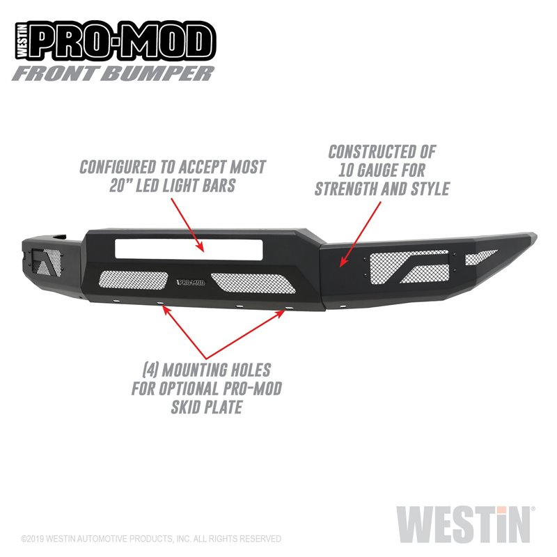 Westin | Bumper- Front - Colorado 2.5L / 2.8L / 3.6L 2015-2020