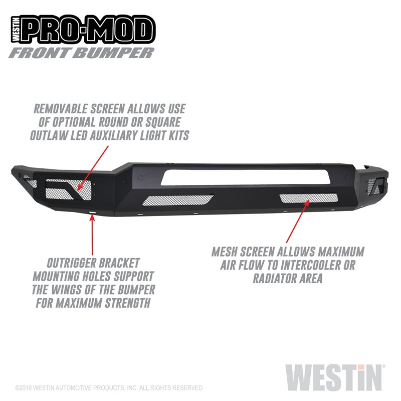 Westin | Bumper- Front - Ram 1500 / TRX 2019-2021