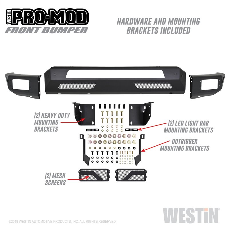 Westin | Bumper- Front - Ram 1500 / TRX 2019-2021