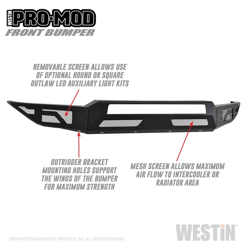 Westin | Bumper- Front - F-250 / F-350 2017-2021