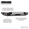 Westin | Bumper- Front - Ram 2500 / 3500 / 2500 / 3500 2010-2018