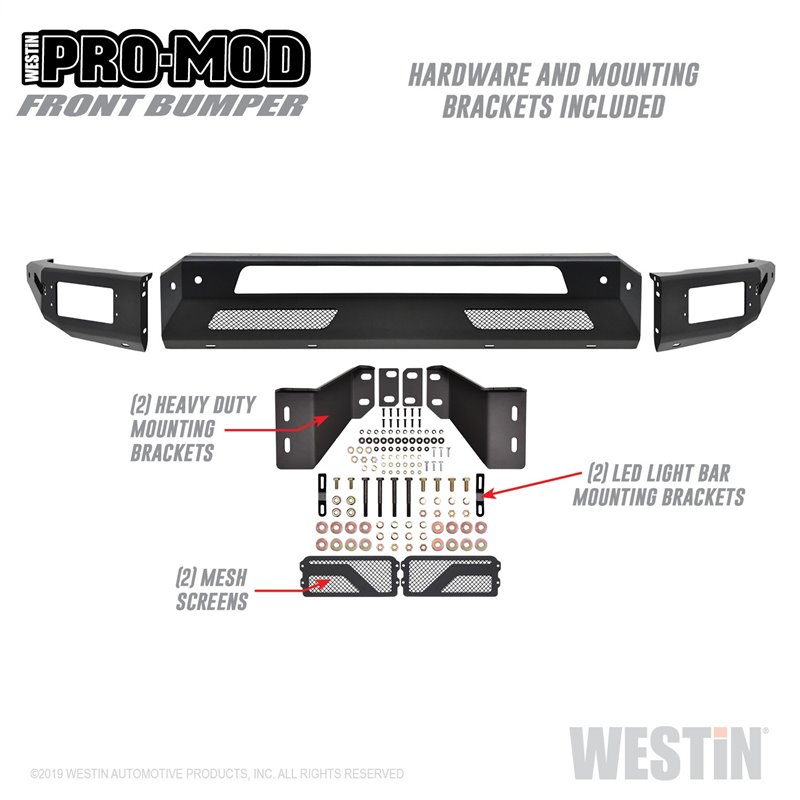 Westin | Bumper- Front - Ram 2500 / 3500 / 2500 / 3500 2010-2018