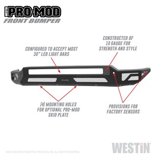 Westin | Bumper- Front - Silverado 2500 / 3500 6.6L 2020-2021