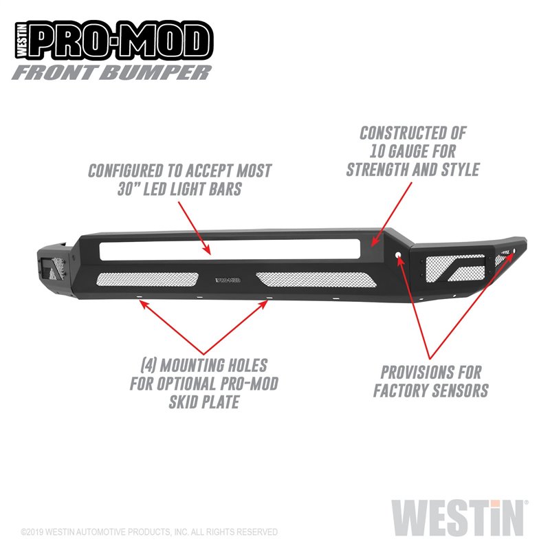 Westin | Bumper- Front - Silverado 2500 / 3500 6.6L 2020-2021