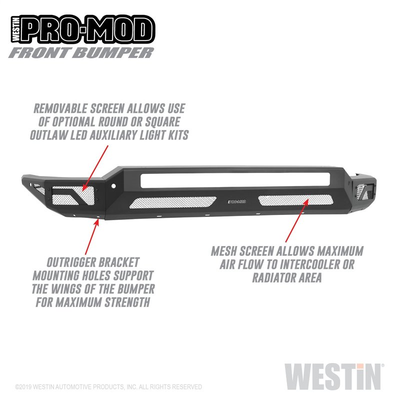 Westin | Bumper- Front - Silverado 2500 / 3500 6.6L 2020-2021