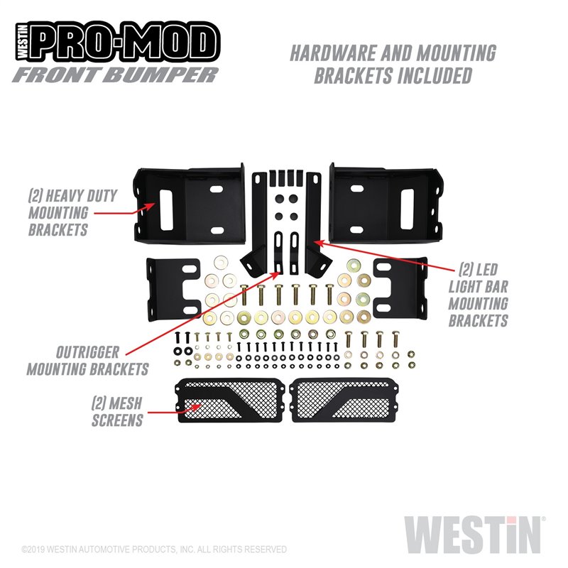 Westin | Bumper- Front - Silverado 2500 / 3500 6.6L 2020-2021