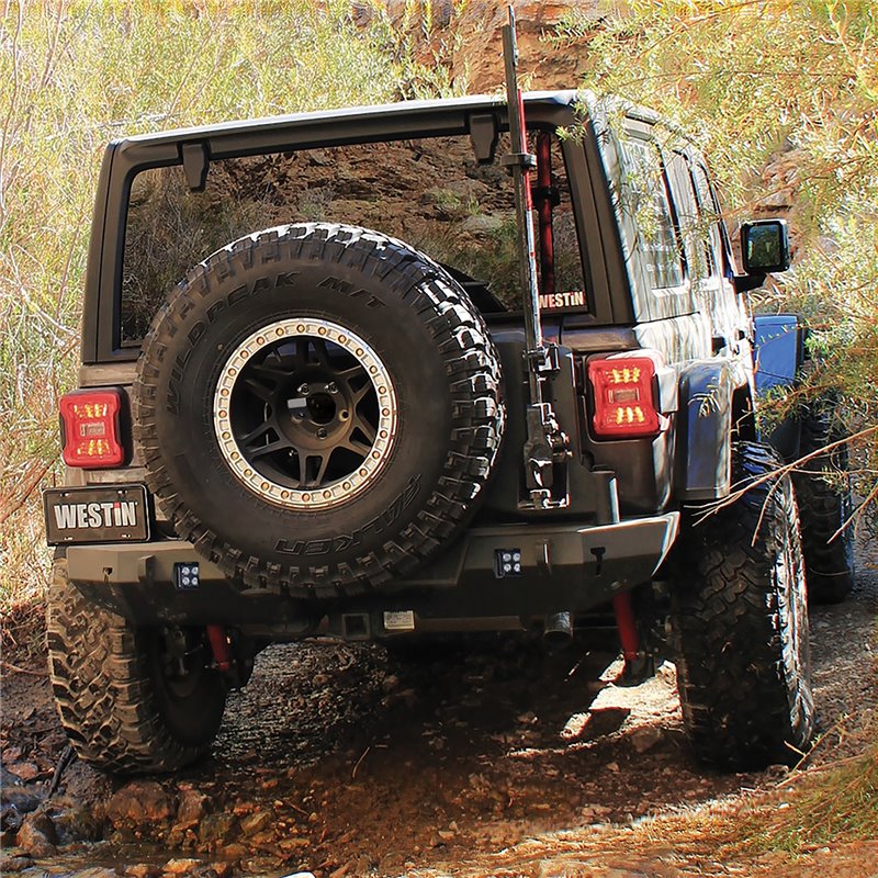 Westin | Bumper- Rear - Wrangler (JL) 2.0T / 3.0L / 3.6L 2018-2022