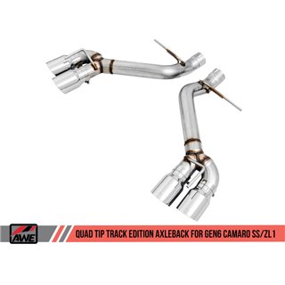 AWE Tuning | Track Axle-Back Exhaust - Camaro 6.2L 2016-2023