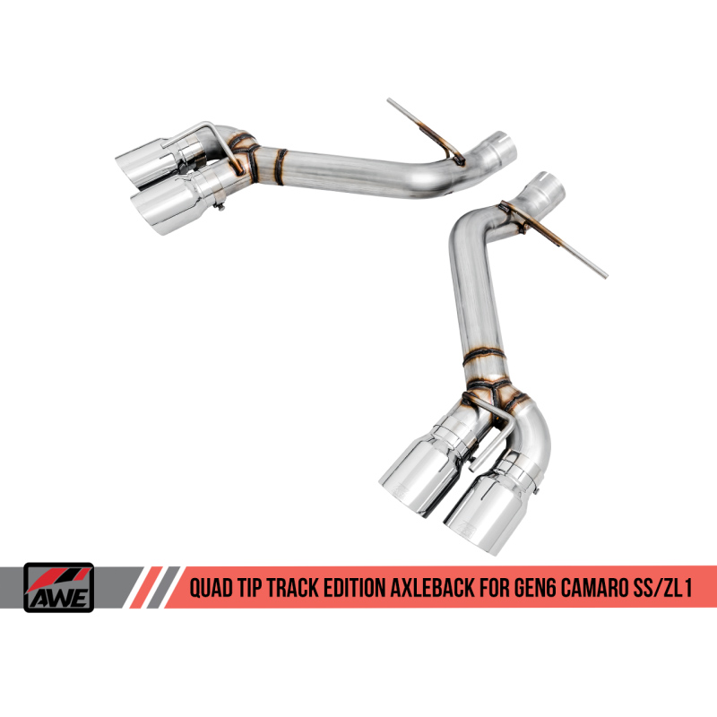 AWE Tuning | Track Axle-Back Exhaust - Camaro 6.2L 2016-2023
