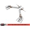 AWE Tuning | Track Axle-Back Exhaust - Camaro 6.2L 2016-2023