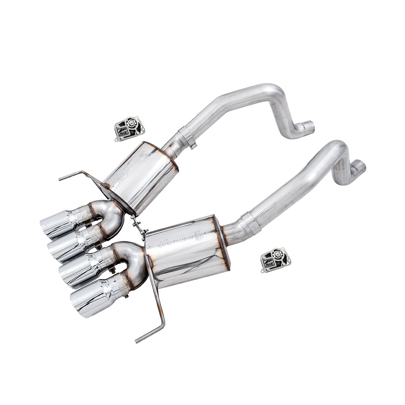 AWE Tuning | Touring Axle-Back Exhaust - Corvette 6.2L 2014-2019