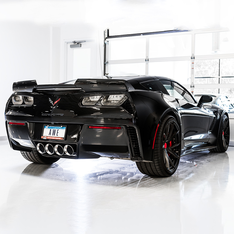 AWE Tuning | Touring Axle-Back Exhaust - Corvette 6.2L 2014-2019
