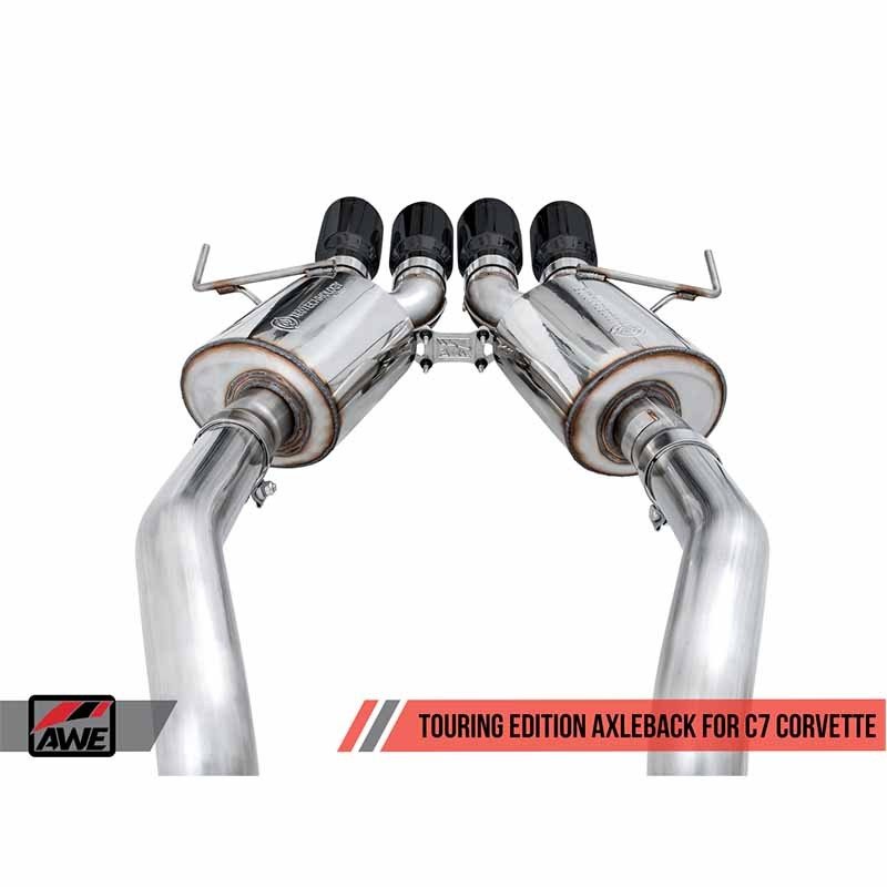 AWE Tuning | Touring Axle-Back Exhaust - Corvette 6.2L 2014-2019