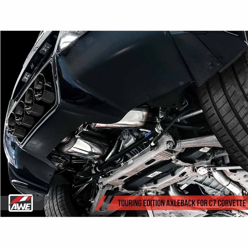 AWE Tuning | Touring Axle-Back Exhaust - Corvette 6.2L 2014-2019