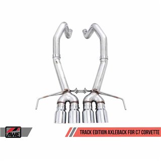 AWE Tuning | Track Axle-Back Exhaust - Corvette 6.2L 2014-2019
