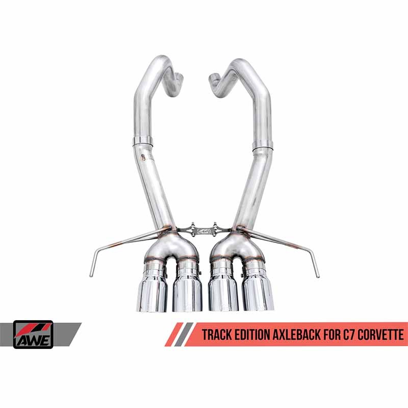 AWE Tuning | Track Axle-Back Exhaust - Corvette 6.2L 2014-2019