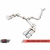 AWE Tuning | Track Cat-Back Exhaust Black Tips - S3 2.0T 2015-2020