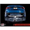 AWE Tuning | Track Cat-Back Exhaust Black Tips - S3 2.0T 2015-2020