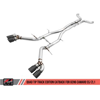 AWE Tuning | Track Cat-Back Exhaust - Camaro 6.2L 2016-2023