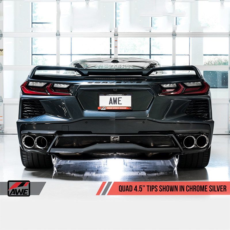 AWE Tuning | Touring Cat-Back Exhaust - Corvette 6.2L 2020-2023