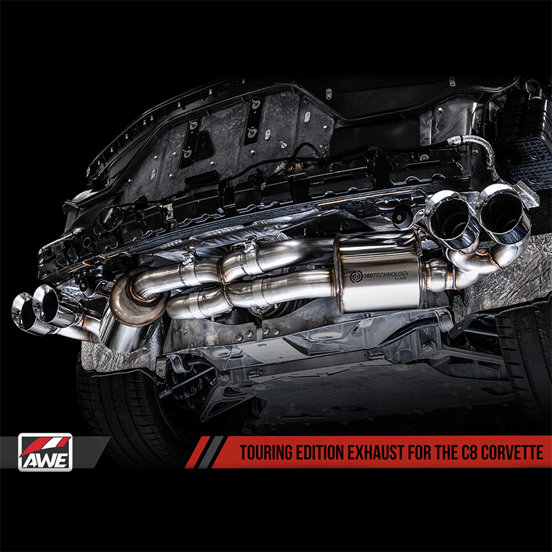 AWE Tuning | Touring Cat-Back Exhaust - Corvette 6.2L 2020-2023