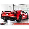 AWE Tuning | Track Cat-Back Exhaust Black Tips - Corvette 6.2L 2020-2023