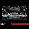 AWE Tuning | Track Cat-Back Exhaust Black Tips - Corvette 6.2L 2020-2023