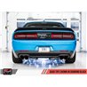 AWE Tuning | Track Cat-Back Exhaust Quad Black Tips - Challenger 6.2L / 6.4L 2015-2023