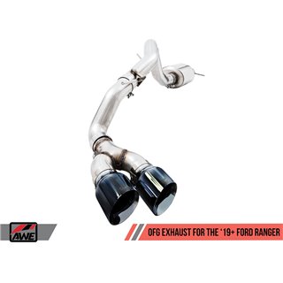 AWE Tuning | Cat-Back Exhaust System 0FG - Ranger 2.3T 2019-2023