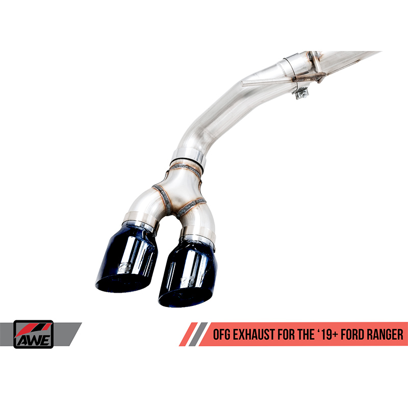 AWE Tuning | Cat-Back Exhaust System 0FG - Ranger 2.3T 2019-2023