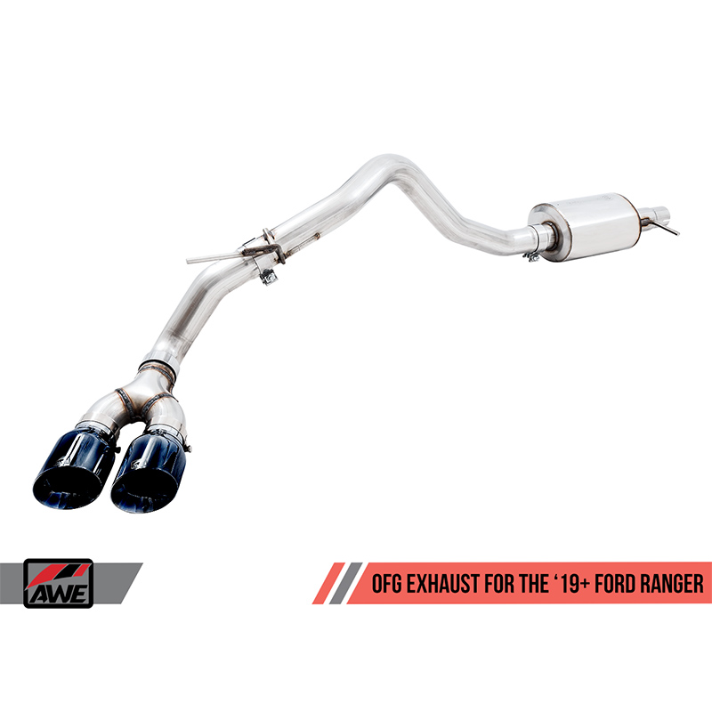 AWE Tuning | Cat-Back Exhaust System 0FG - Ranger 2.3T 2019-2023