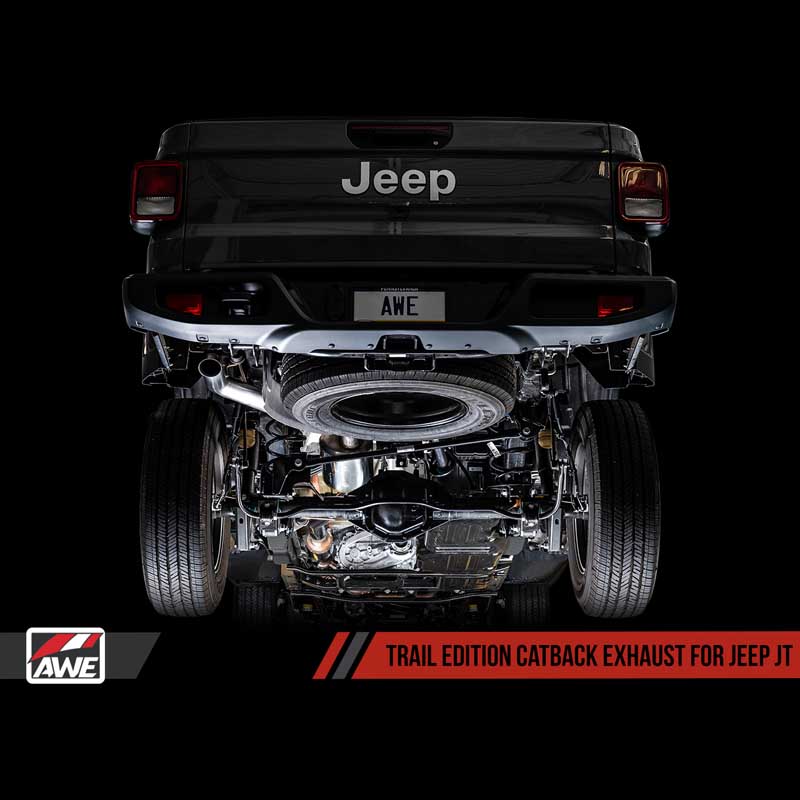 AWE Tuning | Trail Cat-Back Exhaust - Gladiator 3.6L 2020-2023