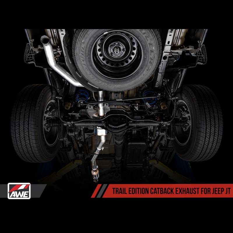AWE Tuning | Trail Cat-Back Exhaust - Gladiator 3.6L 2020-2023
