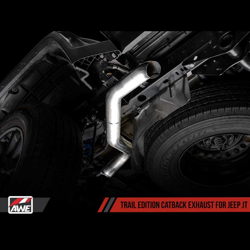 AWE Tuning | Trail Cat-Back Exhaust - Gladiator 3.6L 2020-2023