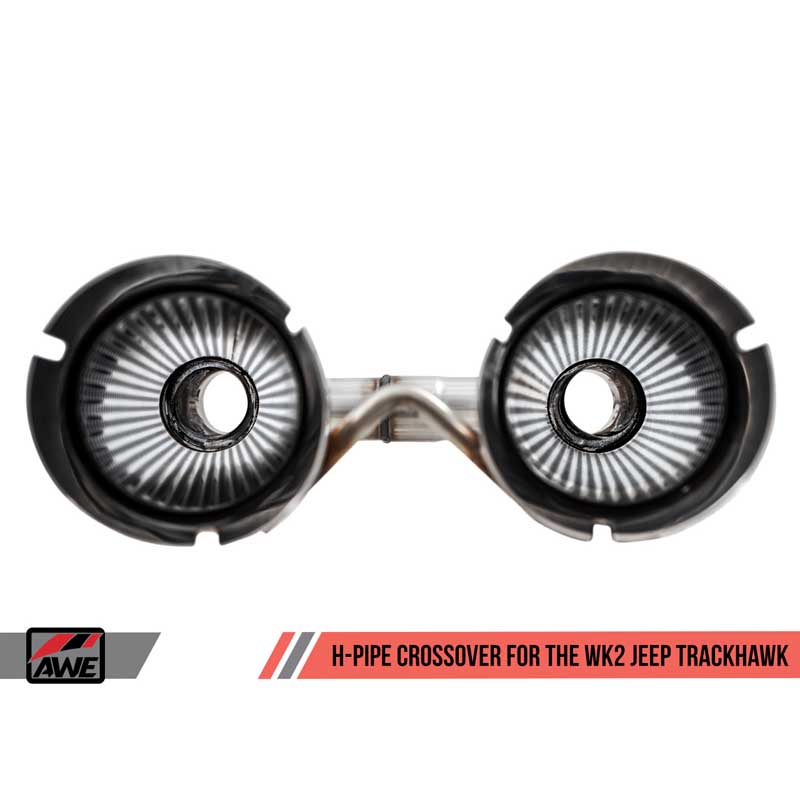 AWE Tuning | Touring Cat-Back Exhaust Stock Tips - Grand Cherokee Trackhawk / SRT 6.2L / 6.4L 2014-2021