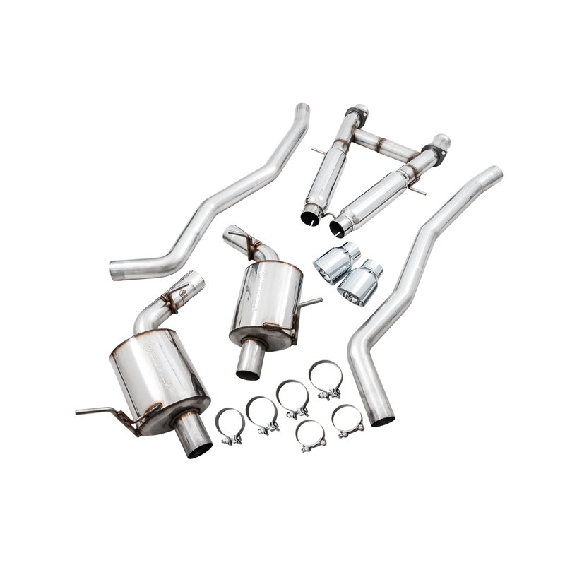 AWE Tuning | Touring Cat-Back Exhaust - Grand Cherokee 6.4L 2014-2021