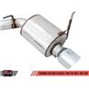 AWE Tuning | Touring Cat-Back Exhaust Black Tips - Grand Cherokee 6.4L 2014-2021