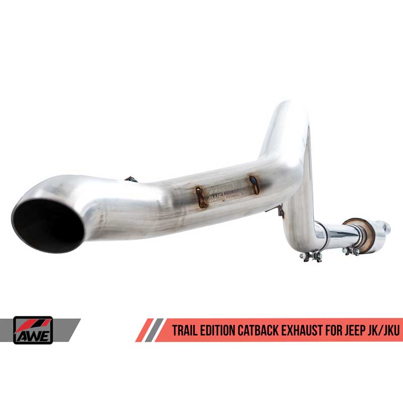 AWE Tuning | Trail Cat-Back Exhaust - Wrangler (JK) 3.6L 2012-2018