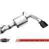 AWE Tuning | Tread Axle-Back Exhaust Black Tips - Wrangler (JK) 3.6L 2012-2018
