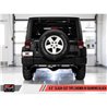 AWE Tuning | Tread Axle-Back Exhaust Black Tips - Wrangler (JK) 3.6L 2012-2018