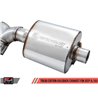 AWE Tuning | Tread Axle-Back Exhaust Black Tips - Wrangler (4xe) / Wrangler (JL) 2.0T / 3.6L 2018-2023