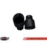 AWE Tuning | Tread Axle-Back Exhaust Black Tips - Wrangler (4xe) / Wrangler (JL) 2.0T / 3.6L 2018-2023
