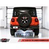 AWE Tuning | Tread Axle-Back Exhaust Black Tips - Wrangler (4xe) / Wrangler (JL) 2.0T / 3.6L 2018-2023