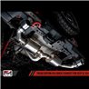 AWE Tuning | Tread Axle-Back Exhaust Black Tips - Wrangler (4xe) / Wrangler (JL) 2.0T / 3.6L 2018-2023
