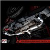 AWE Tuning | Tread Axle-Back Exhaust Black Tips - Wrangler (4xe) / Wrangler (JL) 2.0T / 3.6L 2018-2023