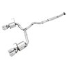 AWE Tuning | Touring Cat-Back Exhaust Chrome Tips - WRX 2.0T 2015-2021