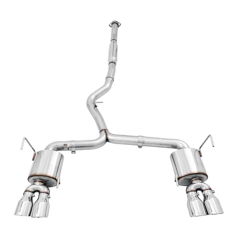 AWE Tuning | Touring Cat-Back Exhaust Chrome Tips - WRX 2.0T 2015-2021