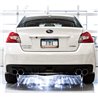 AWE Tuning | Touring Cat-Back Exhaust Chrome Tips - WRX 2.0T 2015-2021