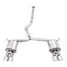 AWE Tuning | Touring Cat-Back Exhaust Chrome Tips - WRX / WRX STi 2.5T 2012-2021